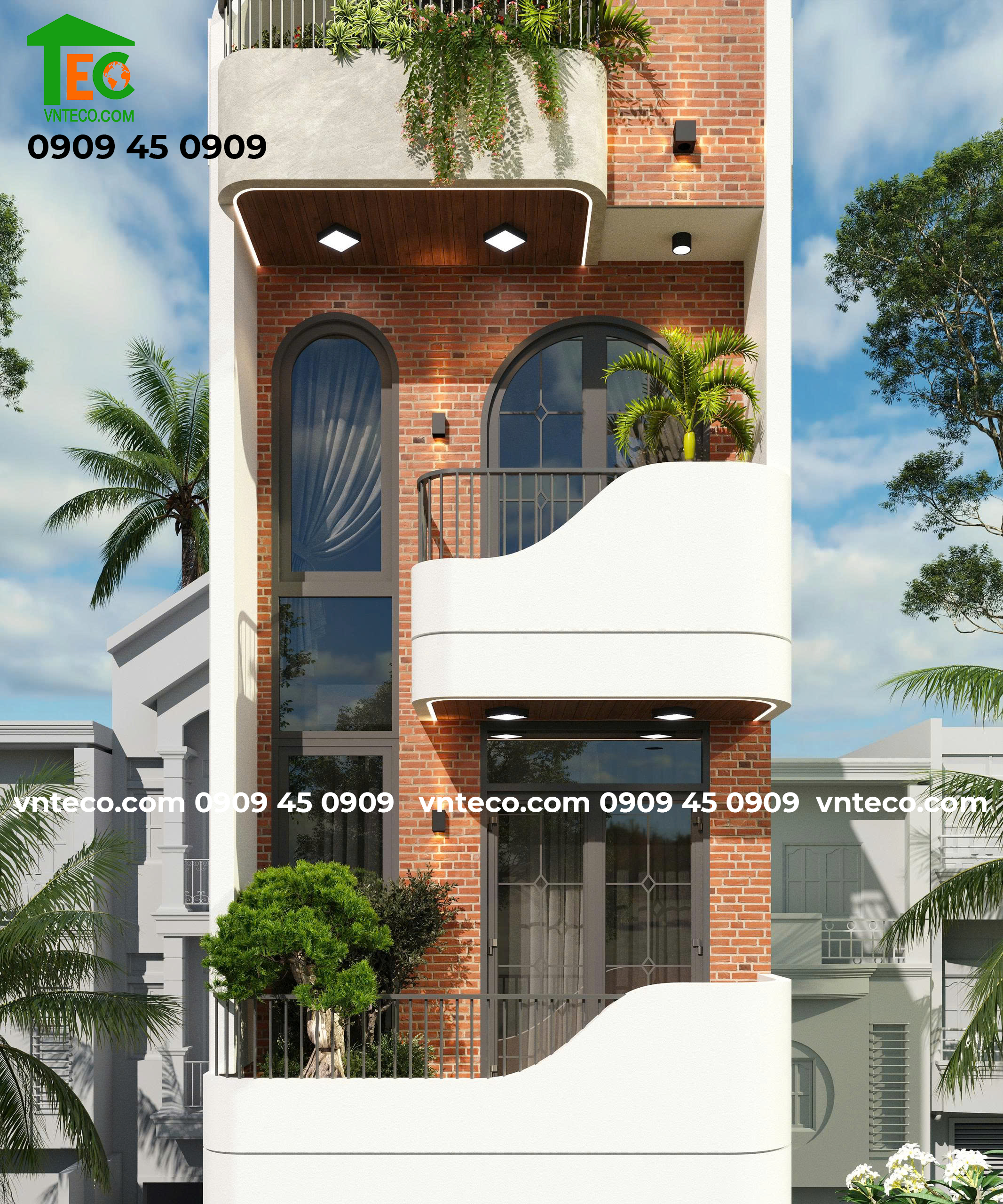 nhà phố hiện đại